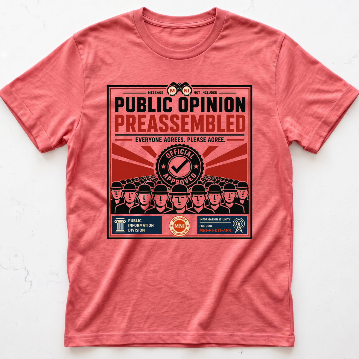 Opinion Assembled T-shirt