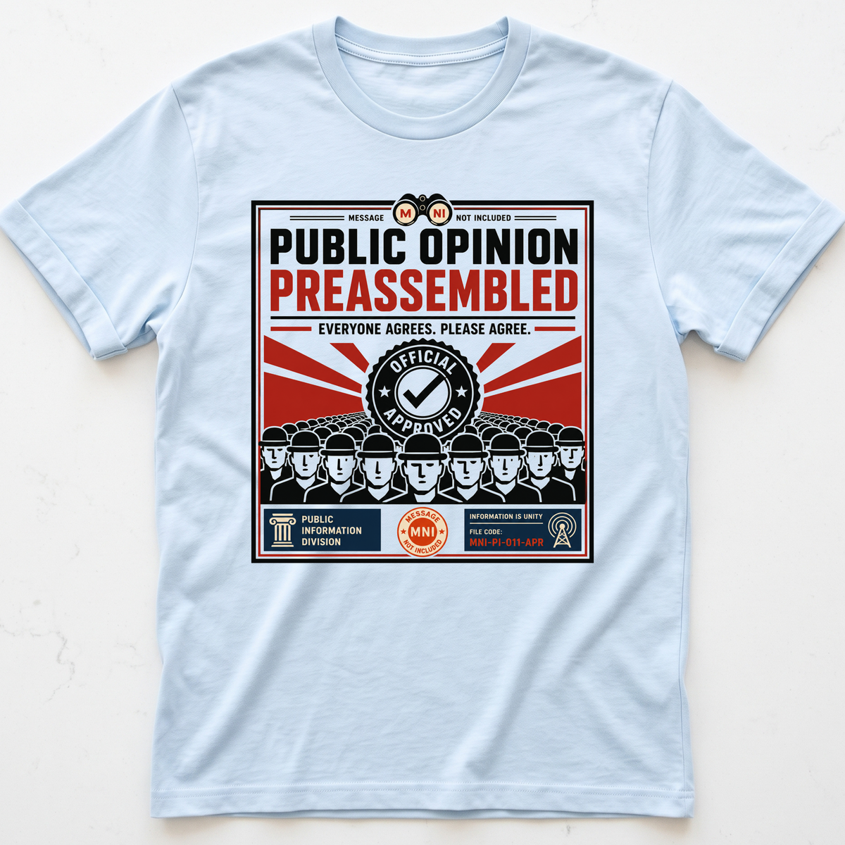 Opinion Assembled T-shirt