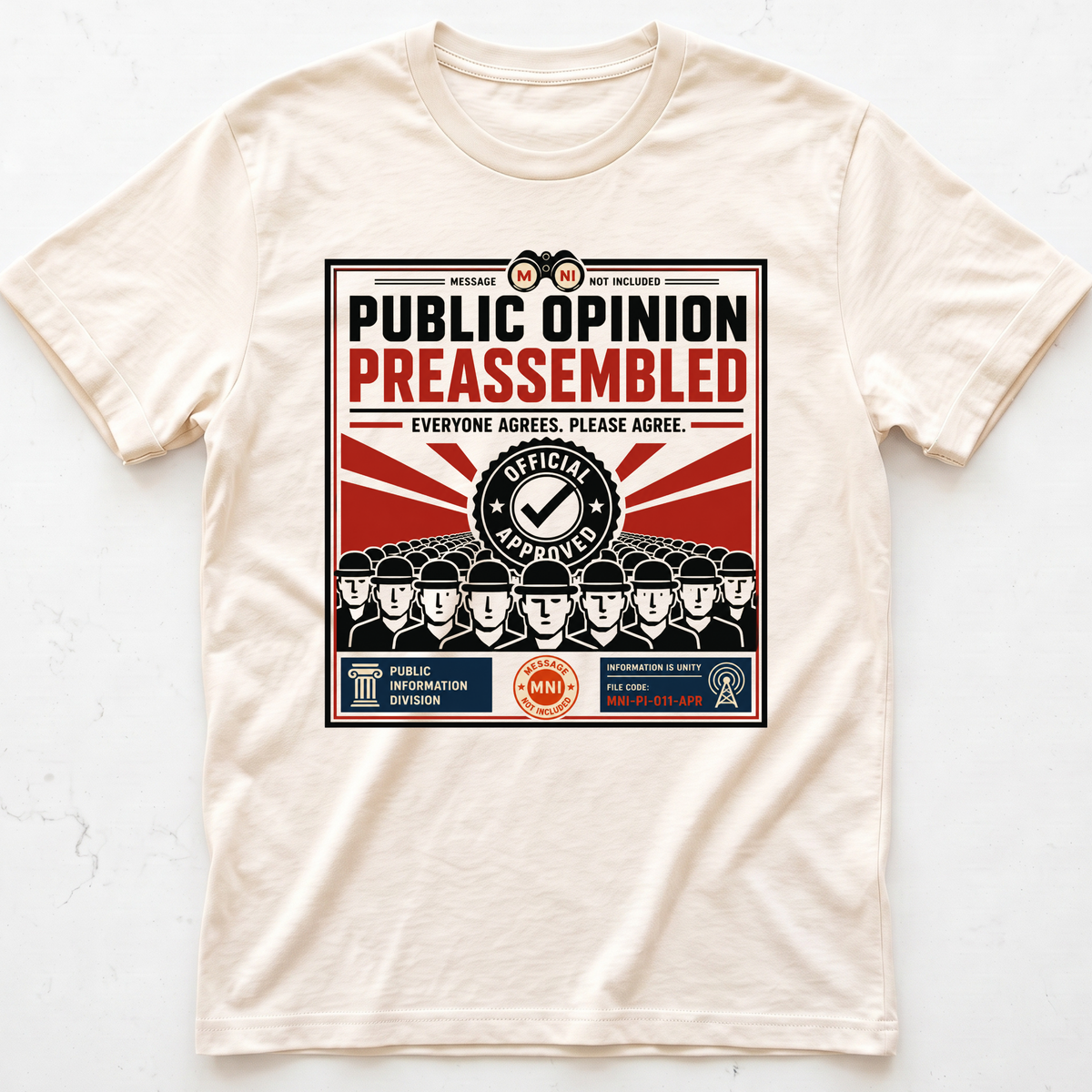 Opinion Assembled T-shirt