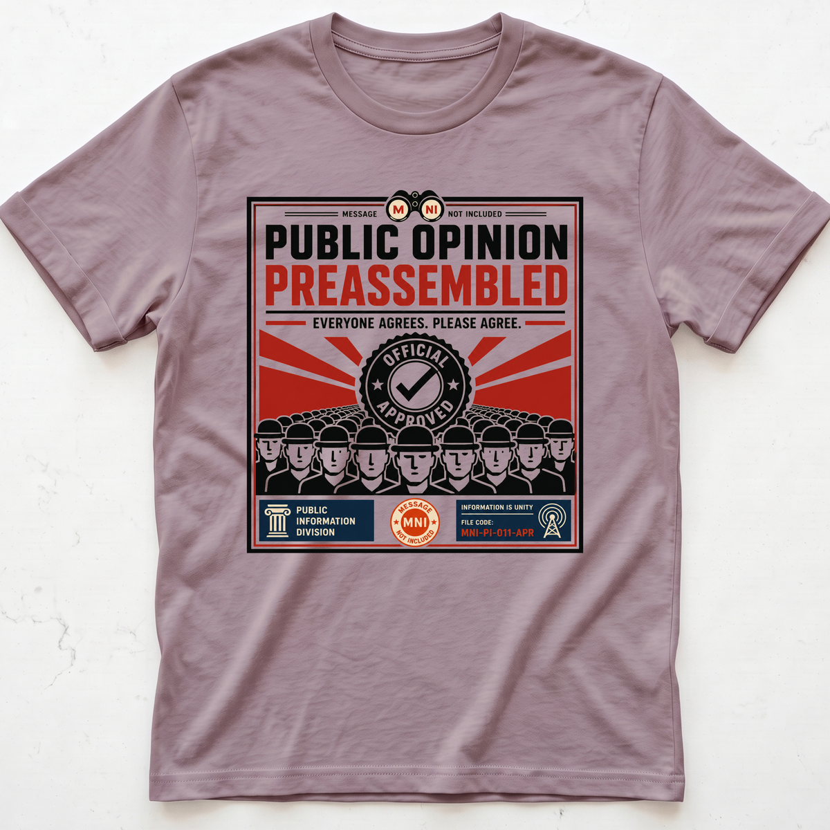 Opinion Assembled T-shirt