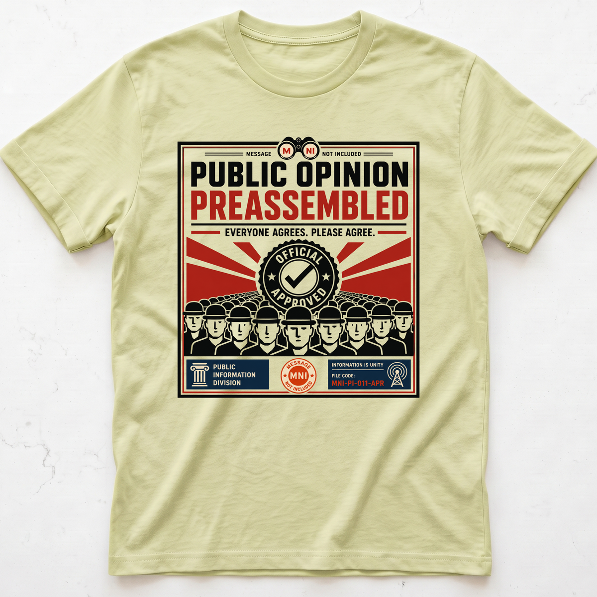 Opinion Assembled T-shirt
