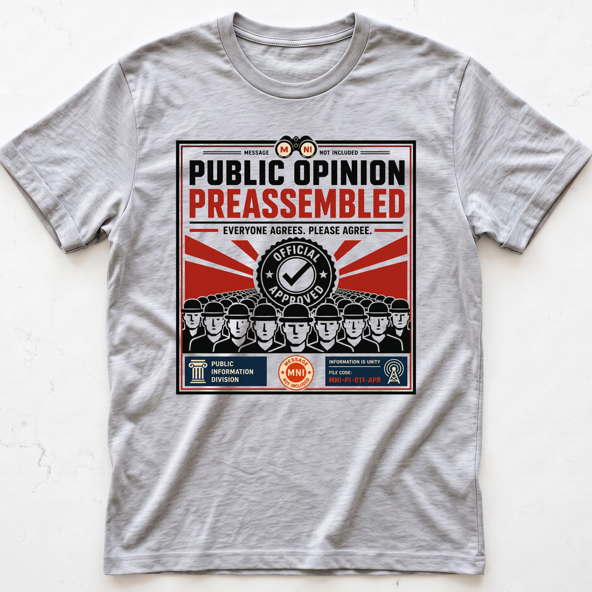 Opinion Assembled T-shirt