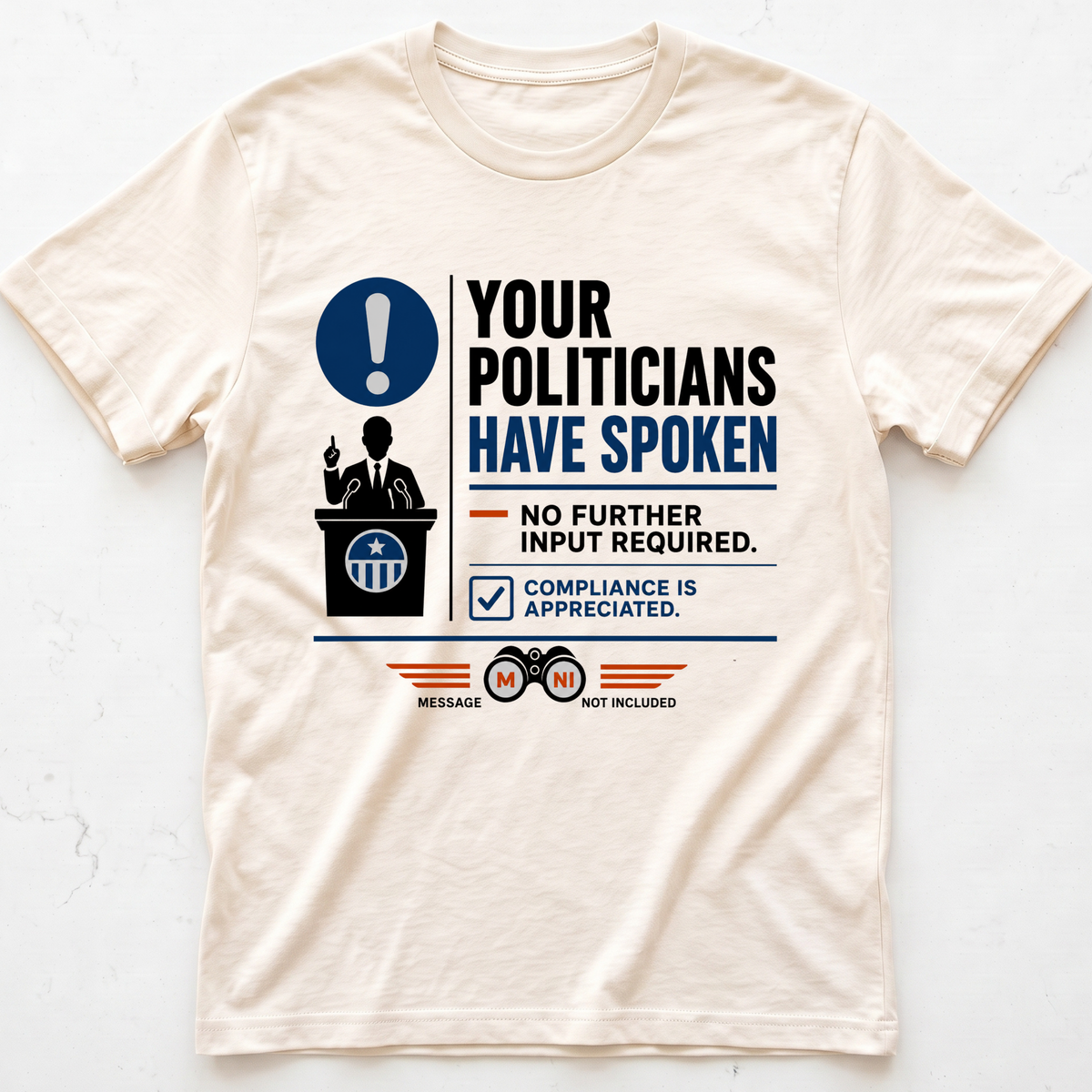 Leaders Spoken T-shirt