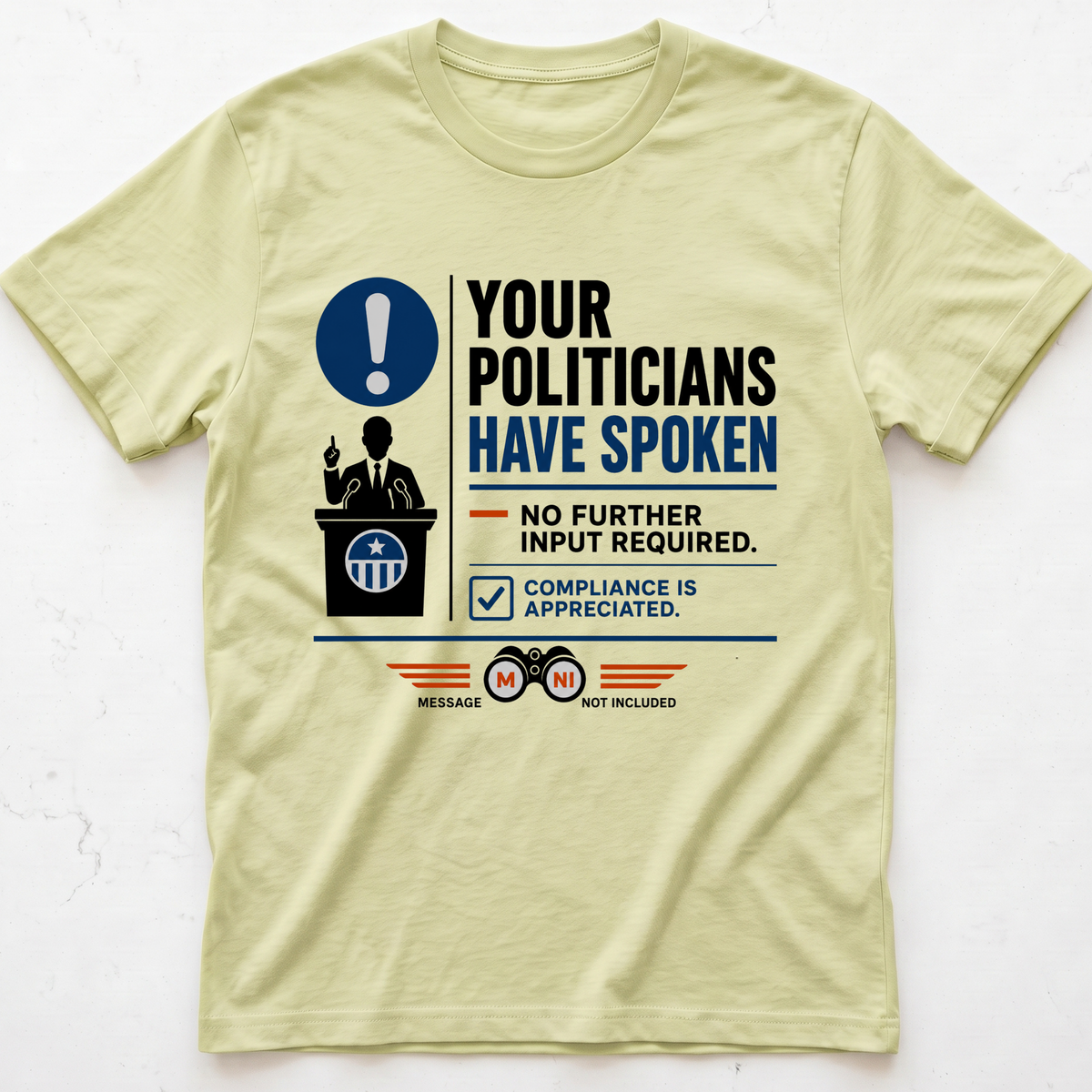 Leaders Spoken T-shirt