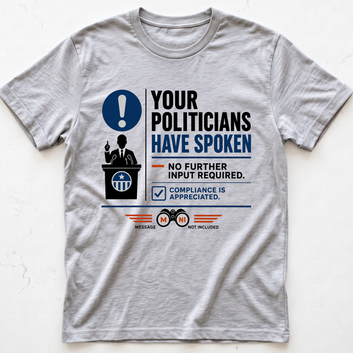 Leaders Spoken T-shirt