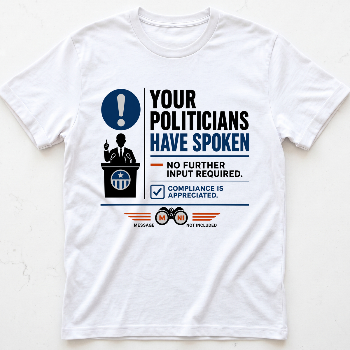 Leaders Spoken T-shirt