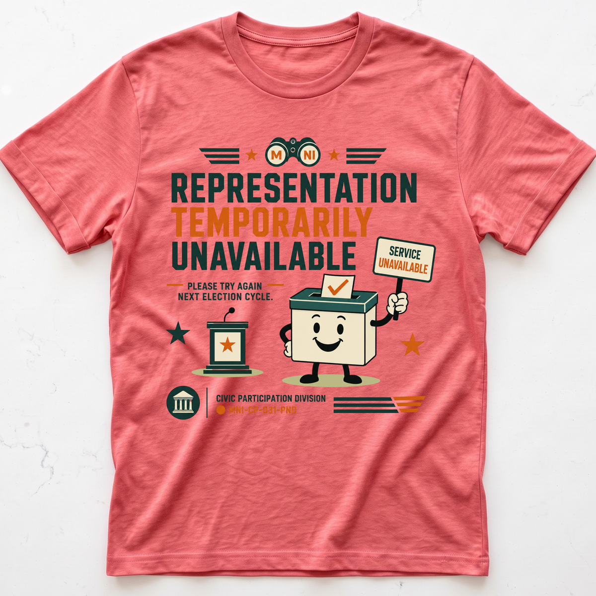 Representation Suspended T-shirt