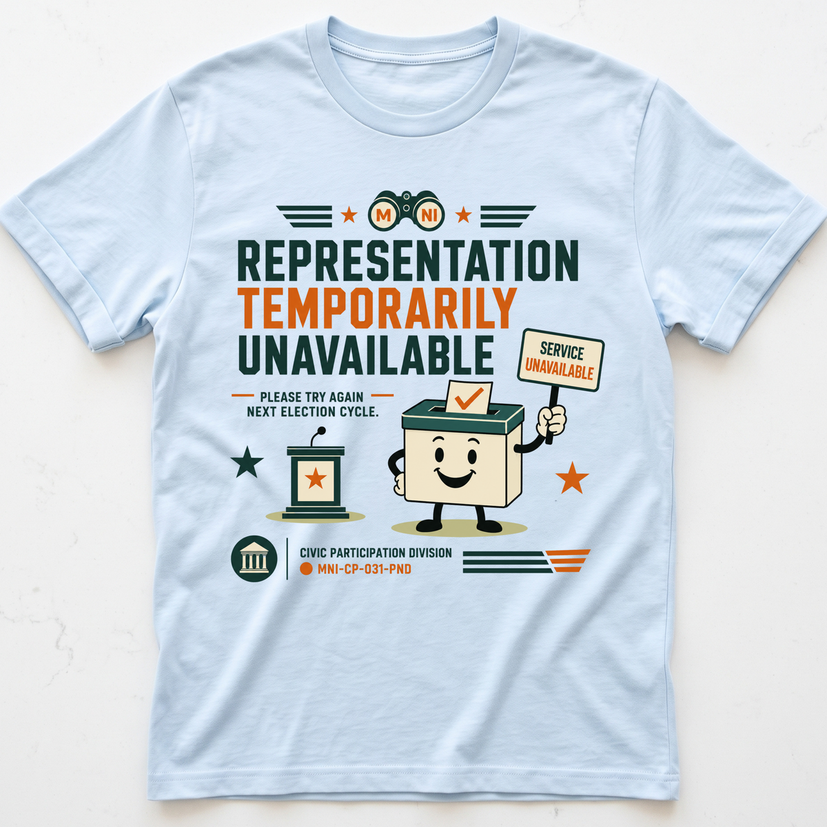 Representation Suspended T-shirt