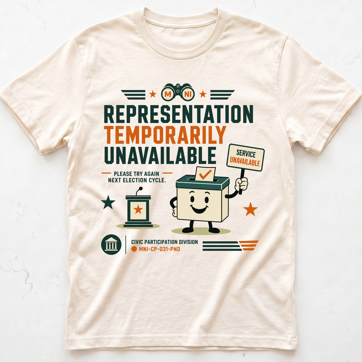 Representation Suspended T-shirt