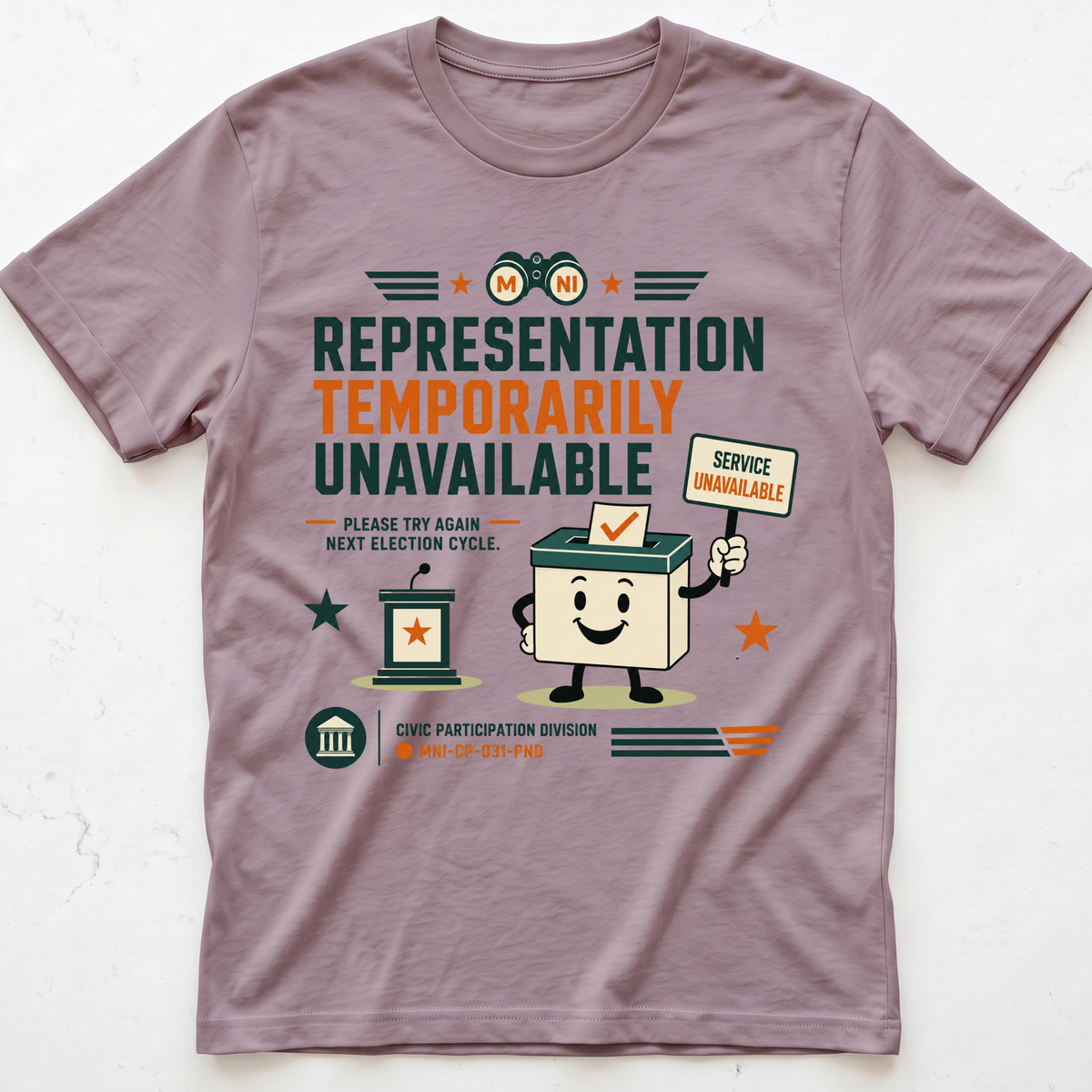 Representation Suspended T-shirt