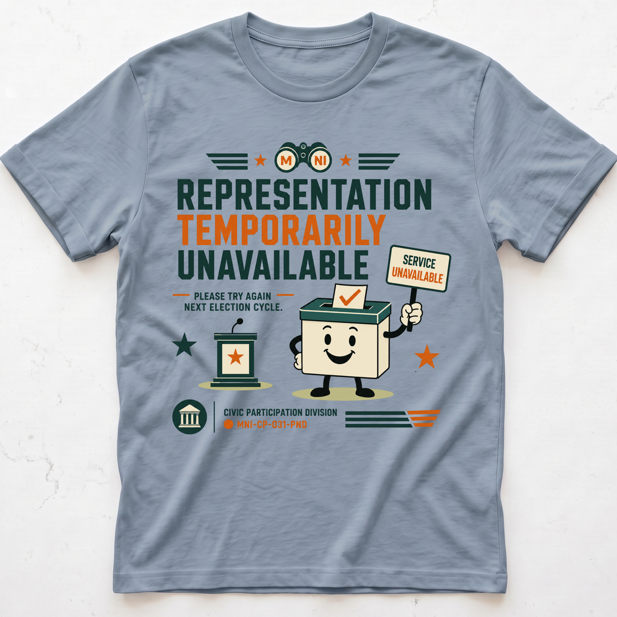 Representation Suspended T-shirt