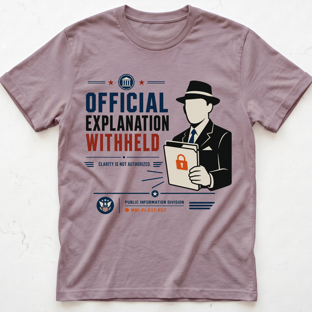 Explanation Withheld T-shirt