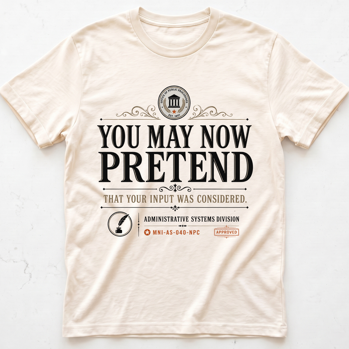 Pretend Now T-shirt