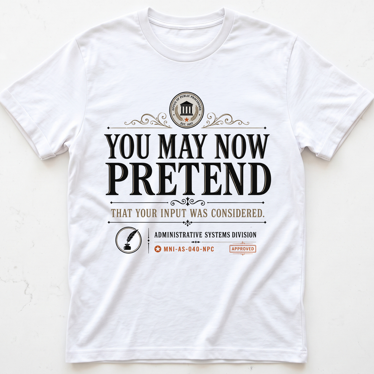 Pretend Now T-shirt