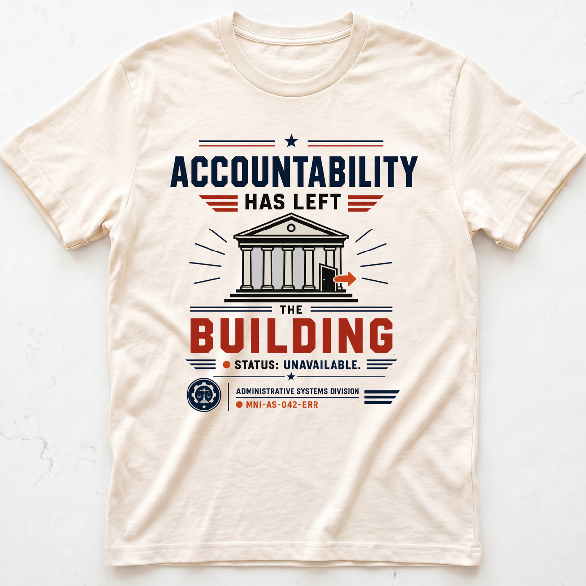 Accountability Missing T-shirt