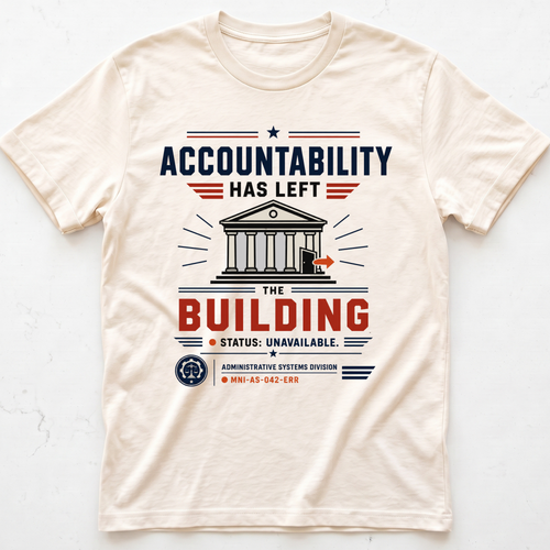 Accountability Missing T-shirt