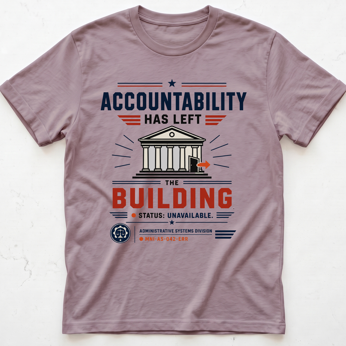Accountability Missing T-shirt