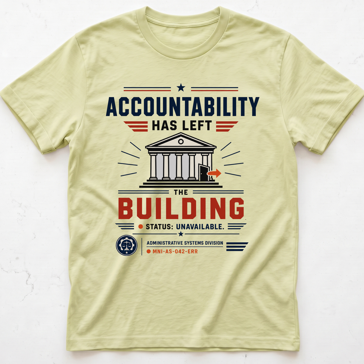 Accountability Missing T-shirt