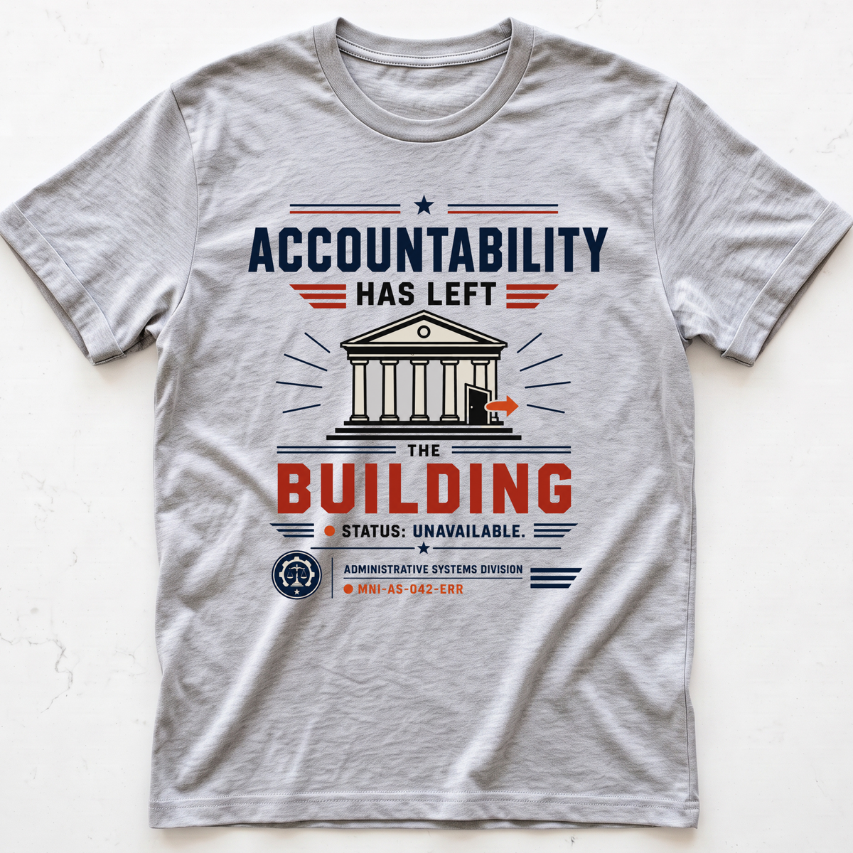 Accountability Missing T-shirt