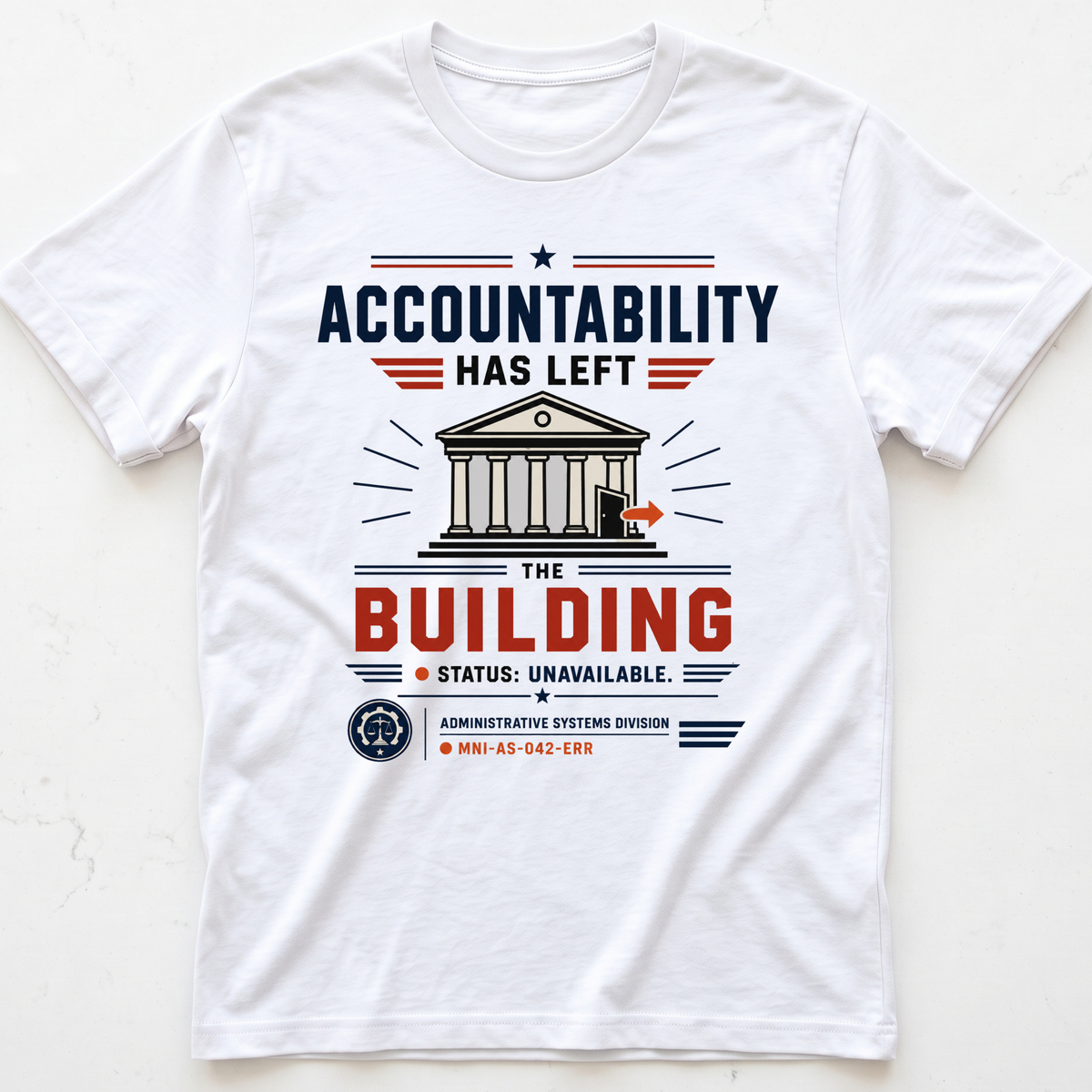 Accountability Missing T-shirt