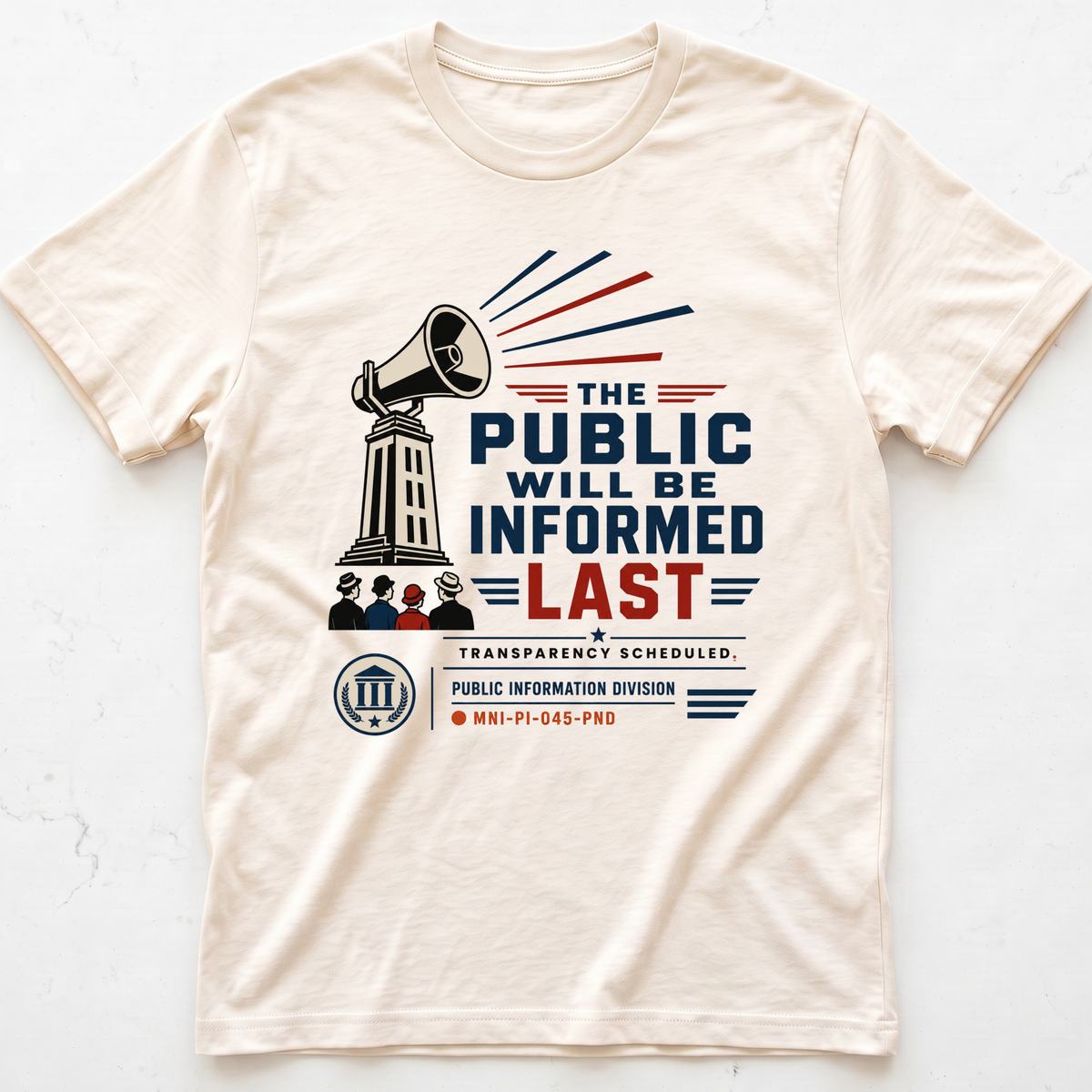 Public Last T-shirt