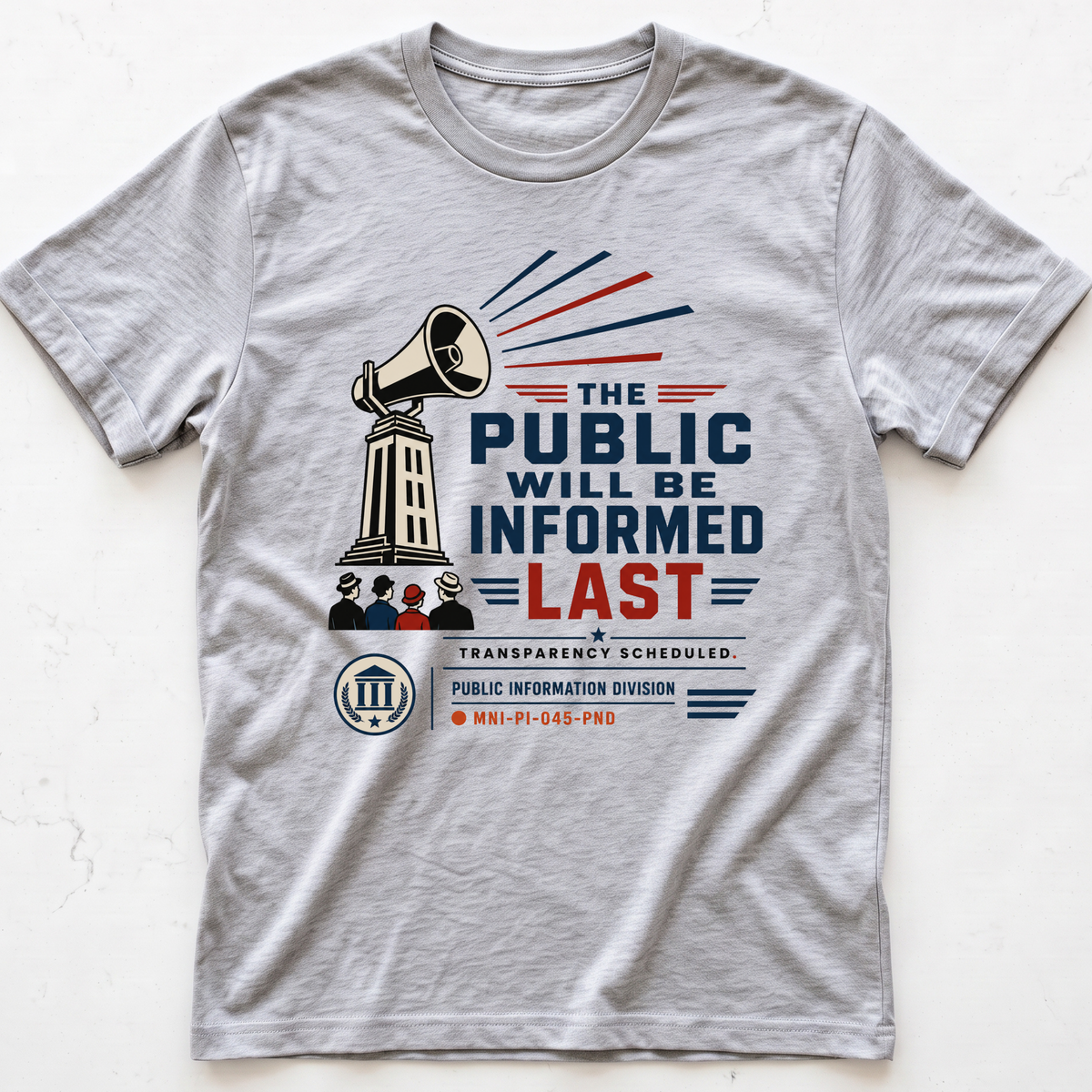 Public Last T-shirt