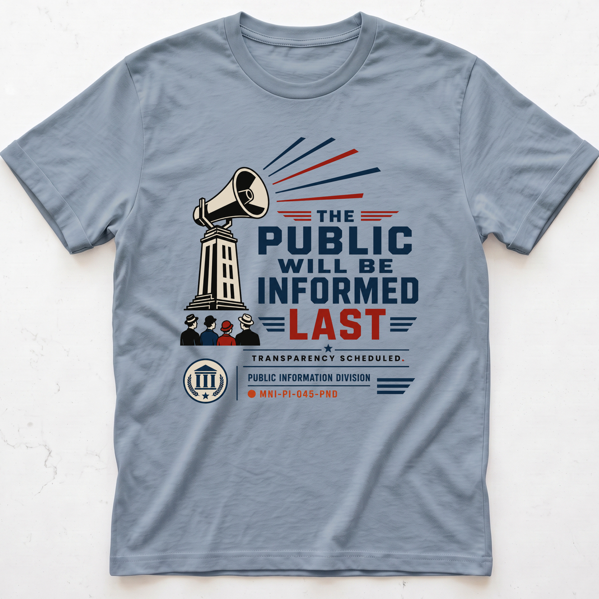 Public Last T-shirt