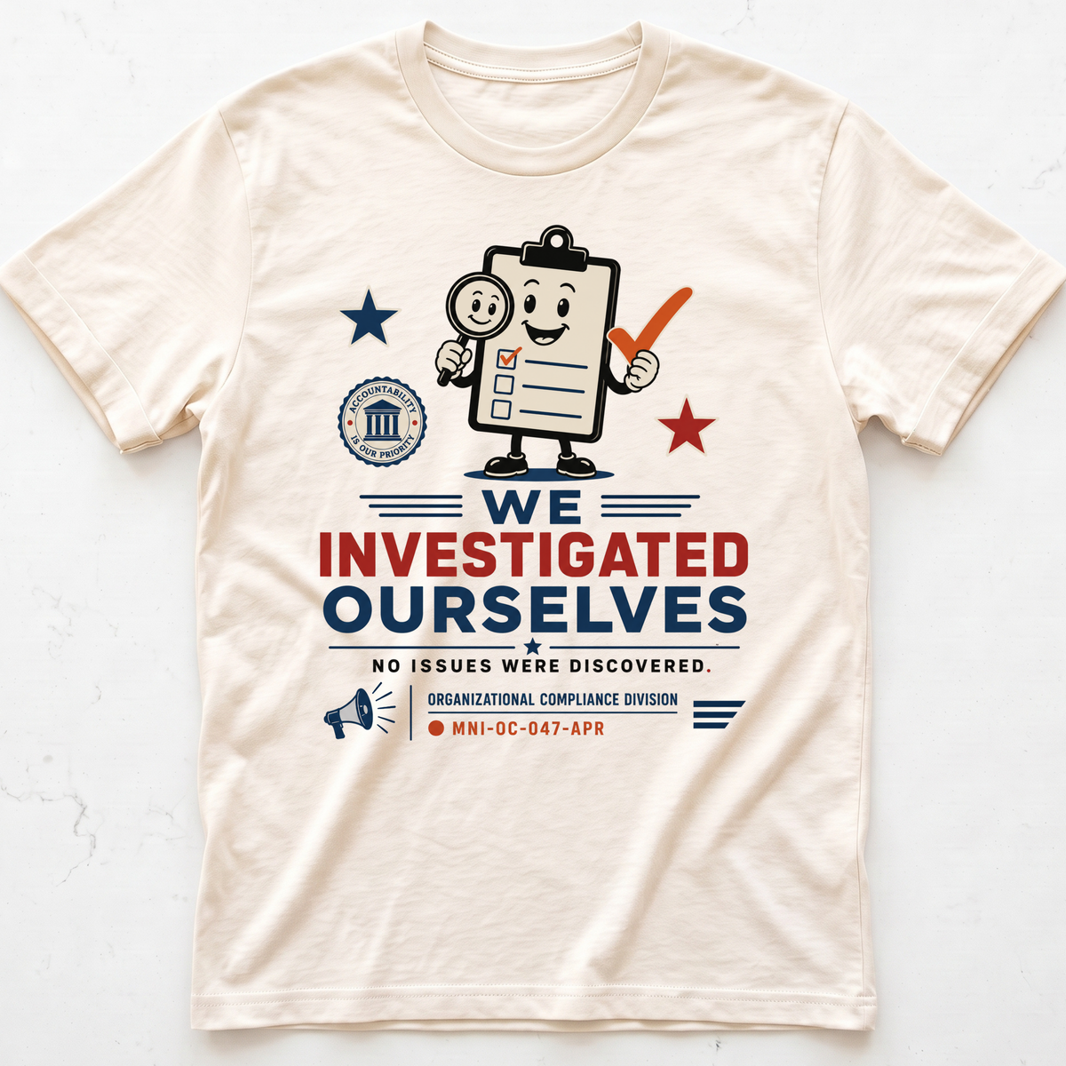 Self Investigated T-shirt