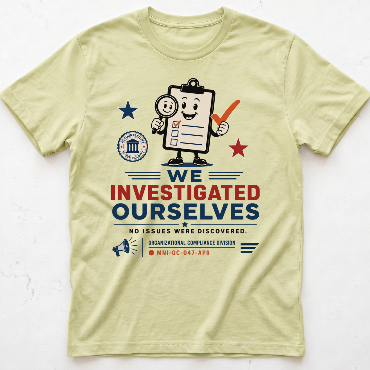Self Investigated T-shirt