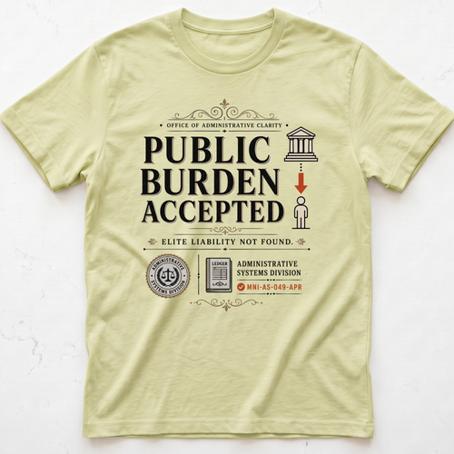 Burden Accepted T-shirt