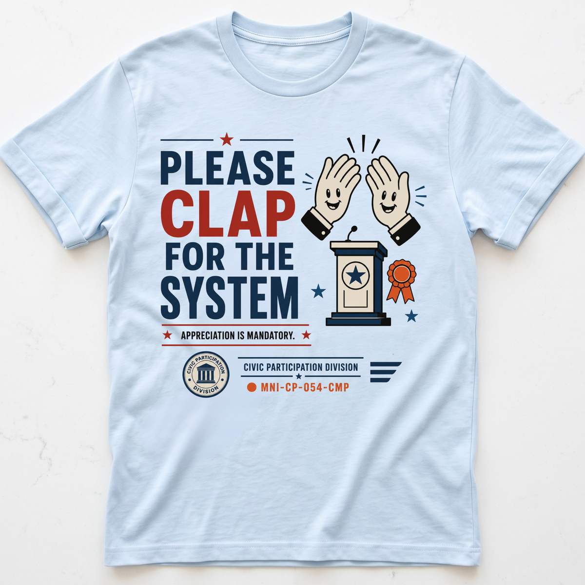 Clap Required T-shirt