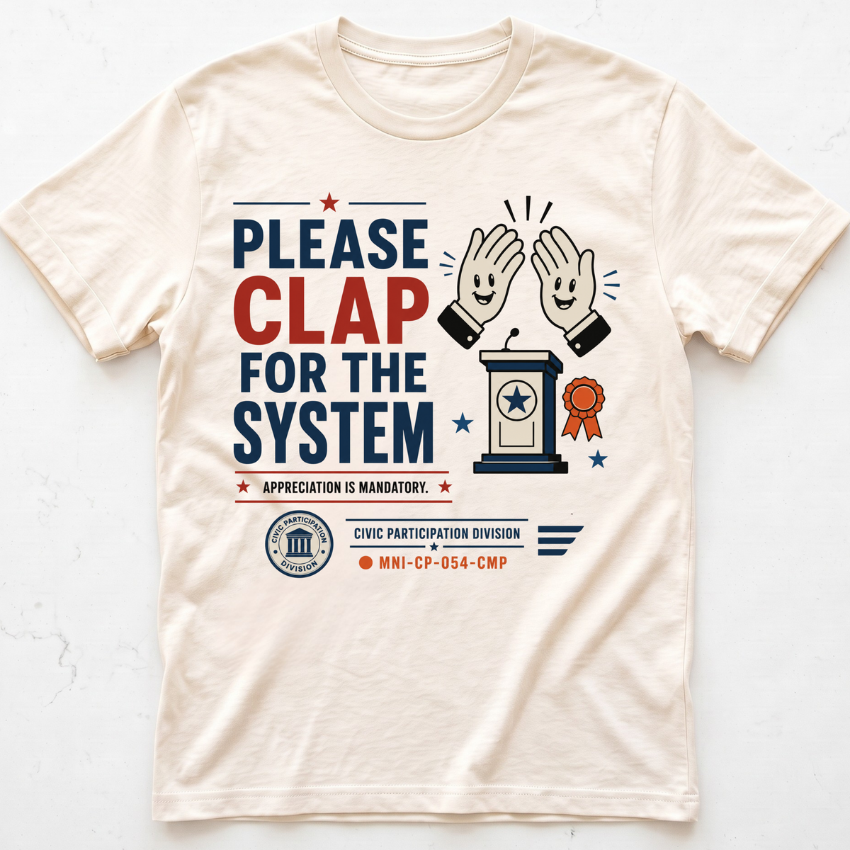 Clap Required T-shirt