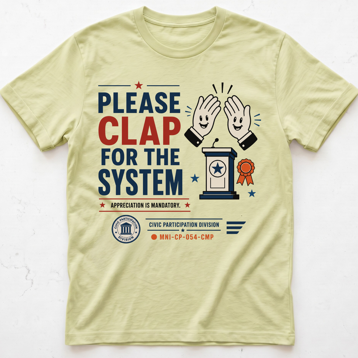 Clap Required T-shirt