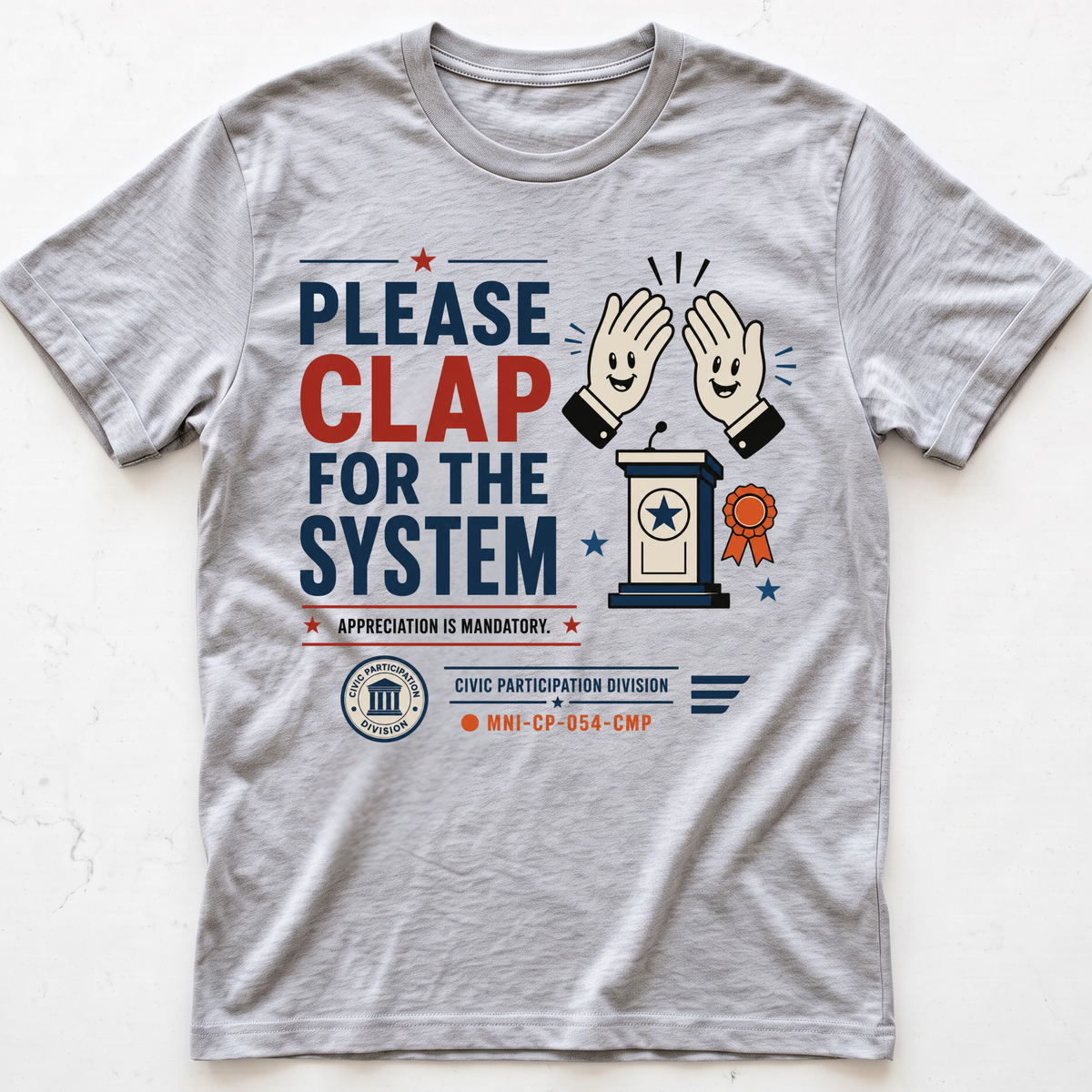 Clap Required T-shirt