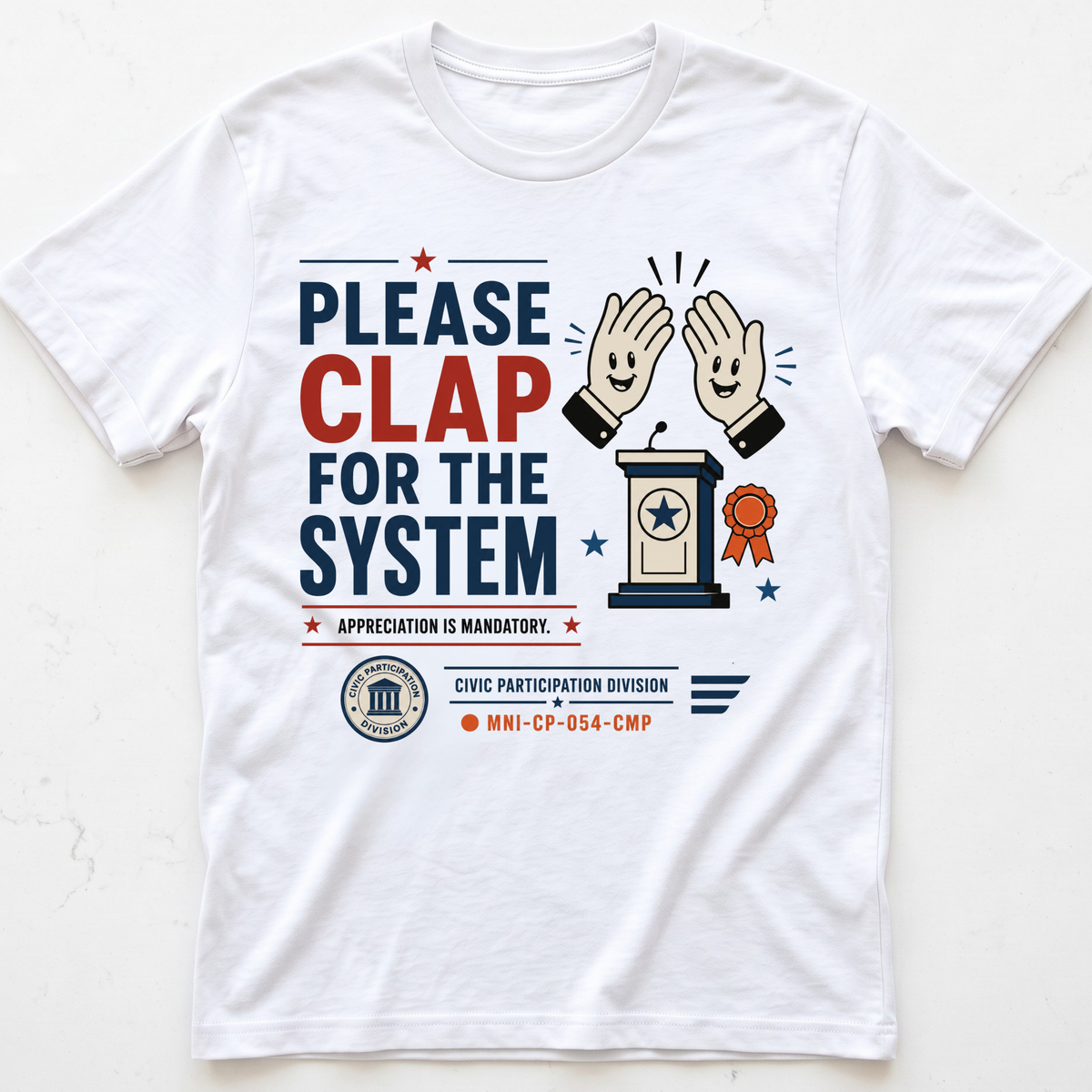 Clap Required T-shirt