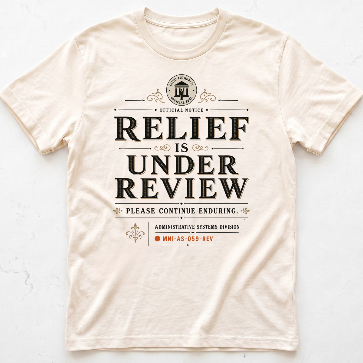 Relief Pending T-shirt