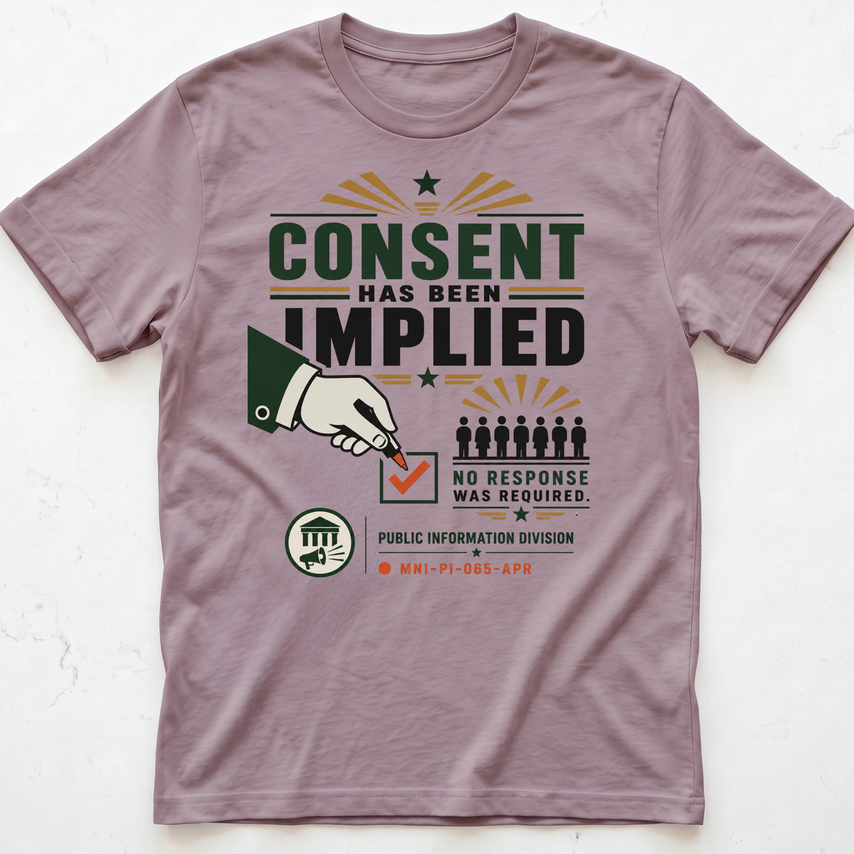 Consent Implied T-shirt