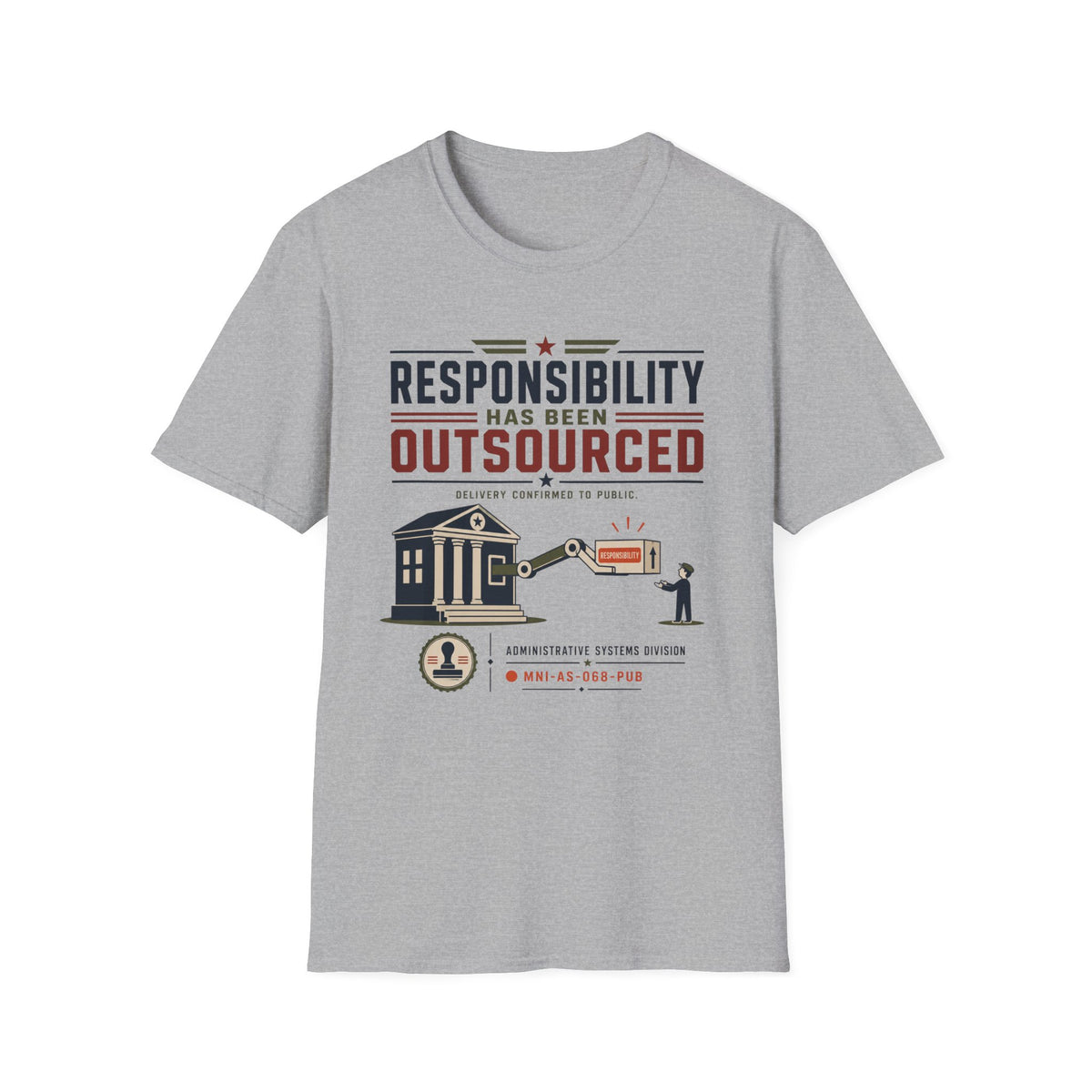 Responsibility Delegated T-shirt