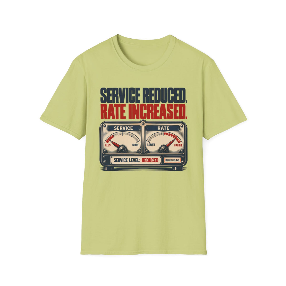 Service Reduced T-shirt