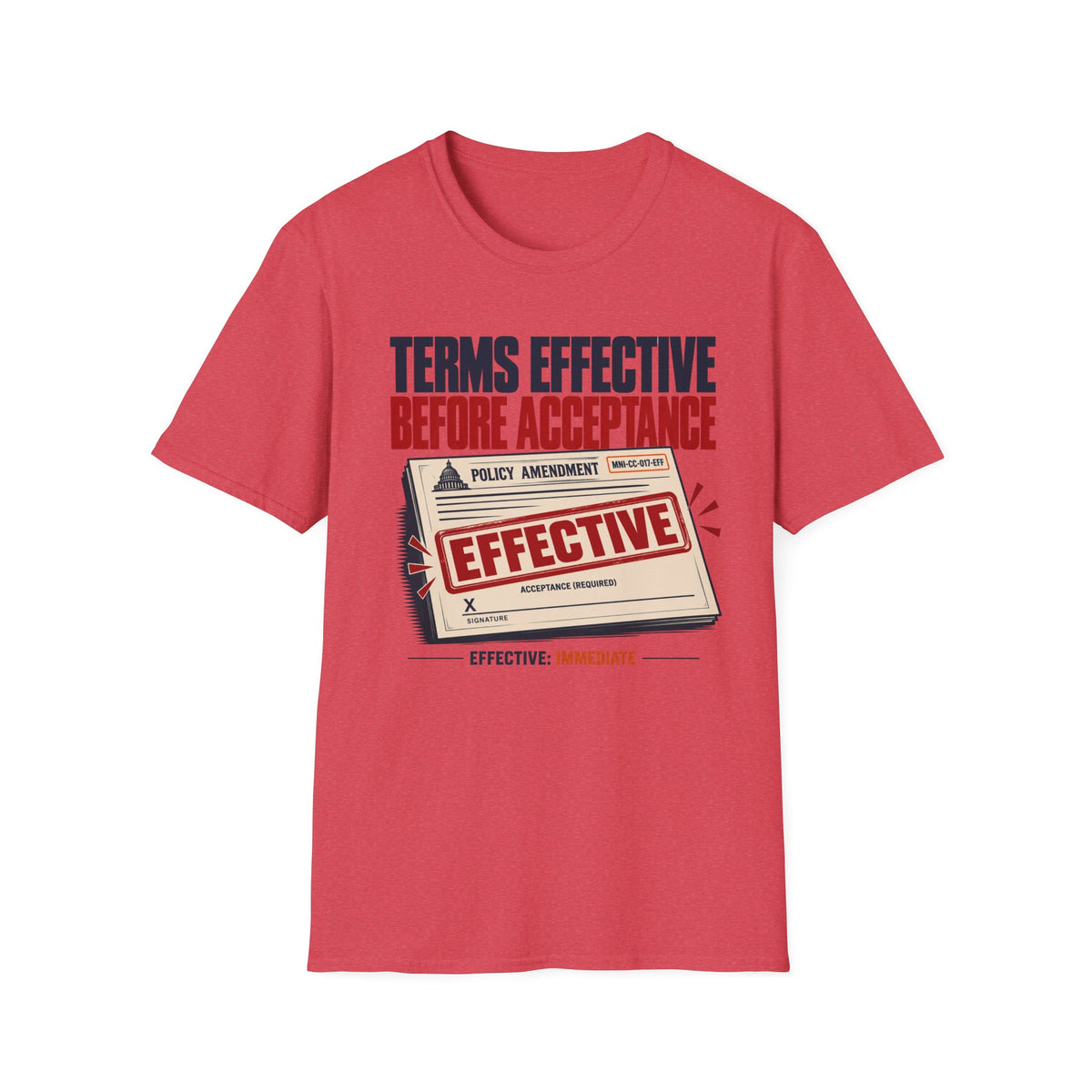 Policy Amended T-shirt