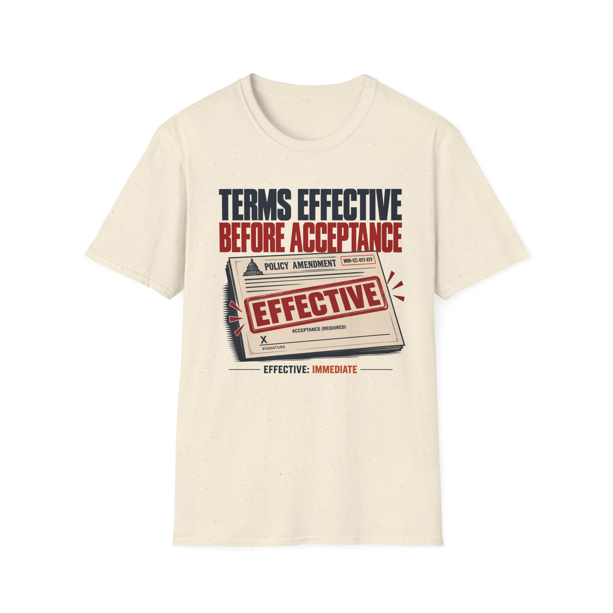 Policy Amended T-shirt