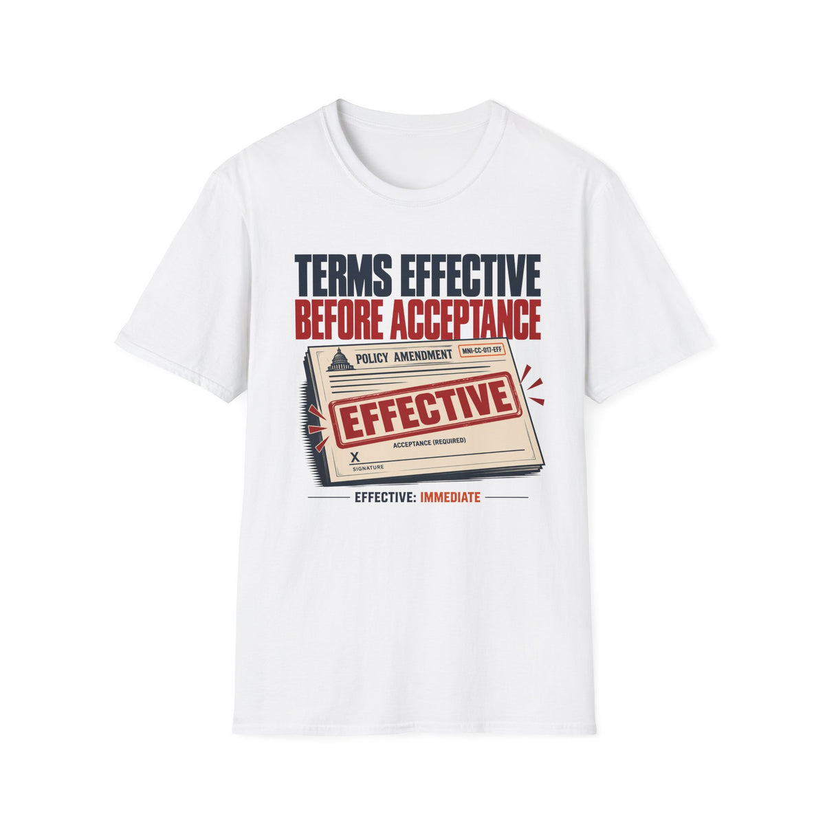 Policy Amended T-shirt