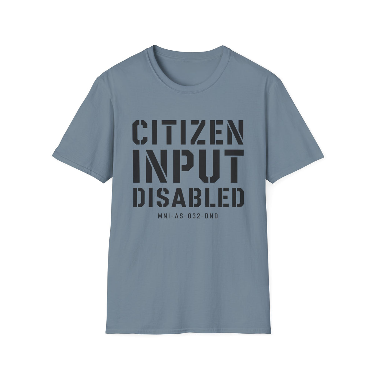Citizen Input Disabled Stencil T-Shirt