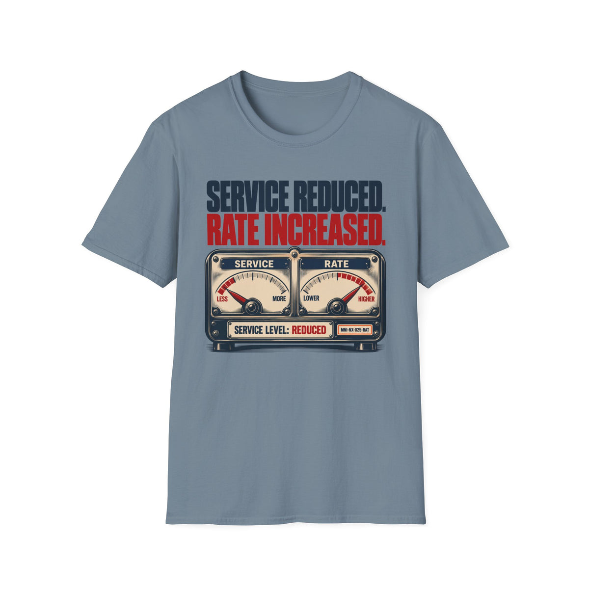 Service Reduced T-shirt