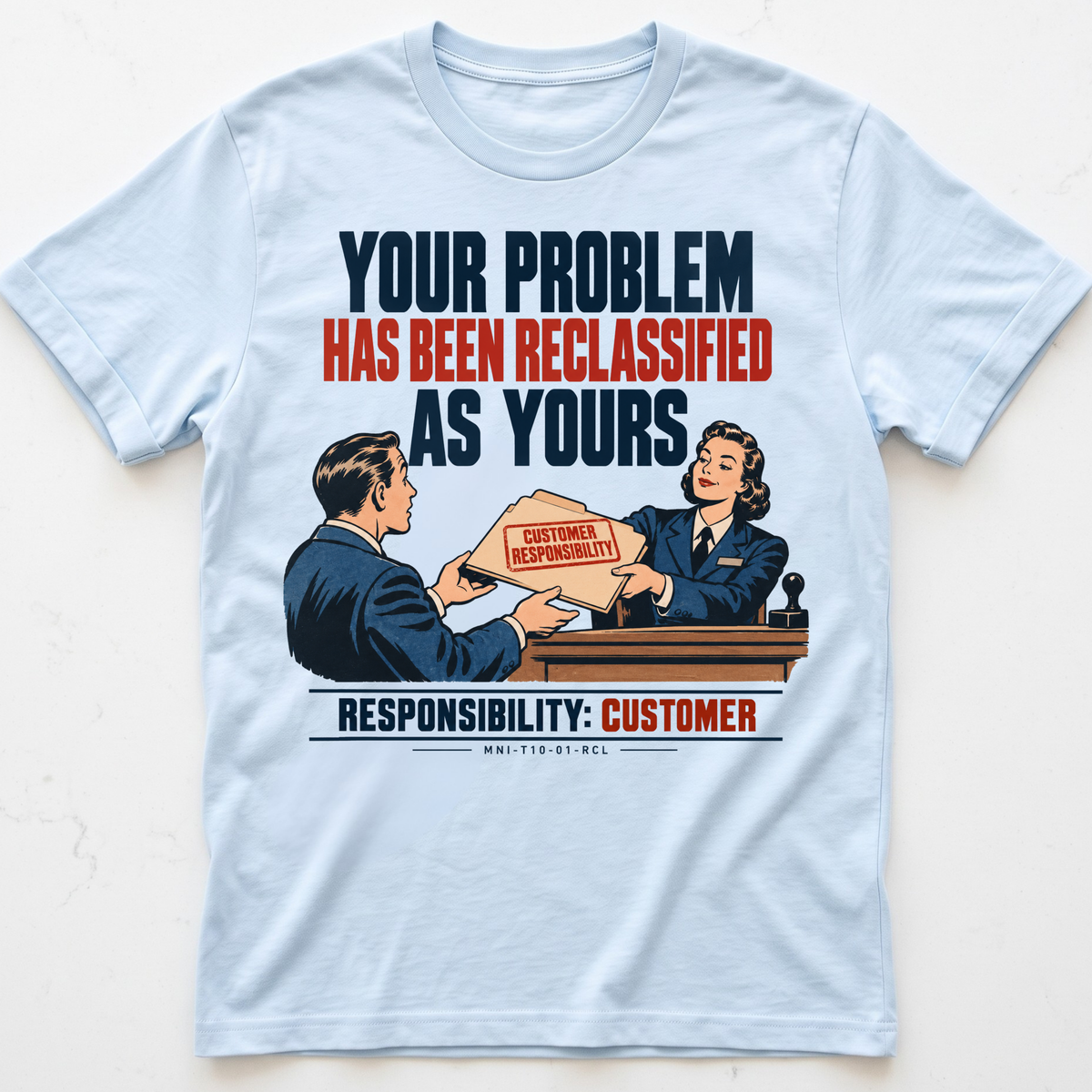 Problem Reclassified T-shirt