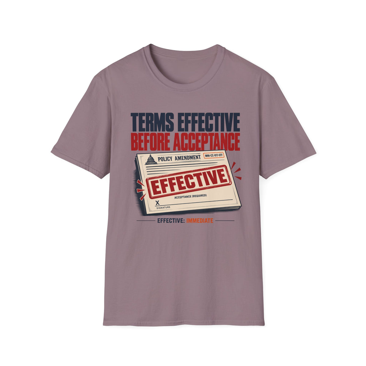 Policy Amended T-shirt