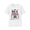 Comment Prohibited T-shirt