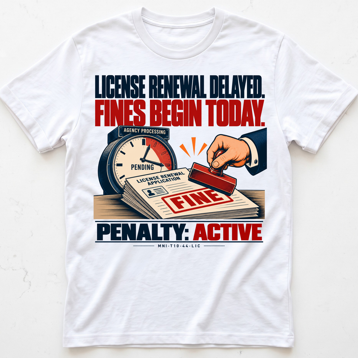 Renewal Fines T-shirt