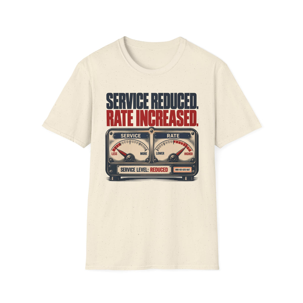 Service Reduced T-shirt