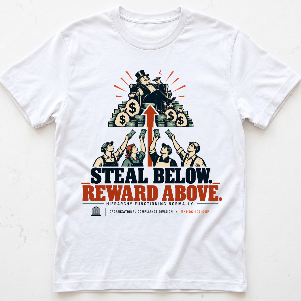 Reward Theft T-Shirt